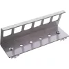 InLine 76203G supporto di montaggio per guida DIN in metallo per Keystone snap-in, 6 porte