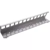 InLine 76203I fissaggio a scatto in metallo per Keystone per guida DIN, 12 porte