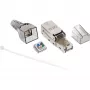 InLine connettore RJ45 Cat.6A 500MHz assemblabile sul campo schermato 76204A