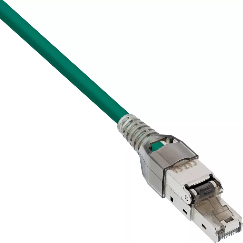 InLine connettore RJ45 Cat.6A 500MHz assemblabile sul campo schermato 76204A