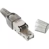 InLine connettore RJ45 Cat.6A 500MHz assemblabile sul campo schermato 76204A