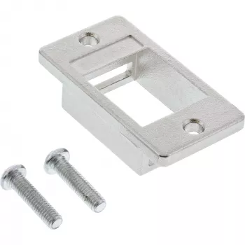 InLine supporto modulo Keystone SNAP-In, singolo, metallo, per superfici piane