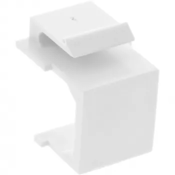 InLine copertura cieca SNAP-In per Keystone per alloggiamento modulo, bianco, 10 pz.