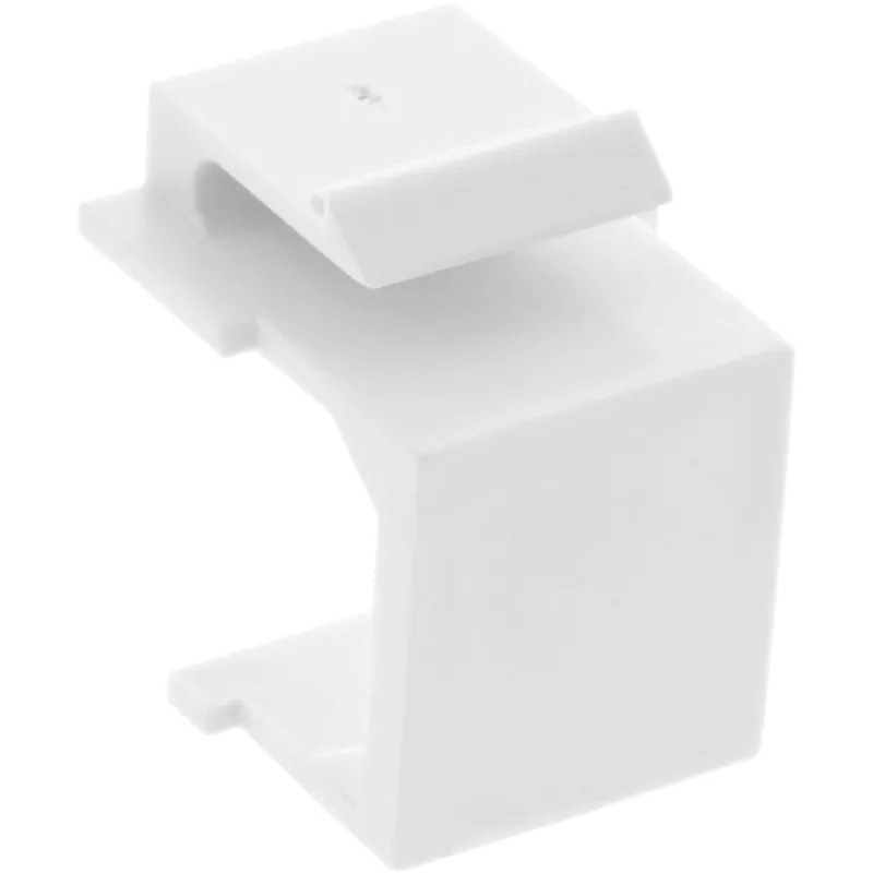 InLine copertura cieca SNAP-In per Keystone per alloggiamento modulo, bianco, 10 pz.