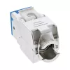 InLine connettore femmina RJ45 Keystone, schermato, Cat.6A, blu confezione da 8