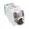 InLine connettore femmina RJ45 Keystone, schermato, Cat.6A, verde confezione da 8