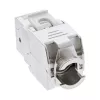 InLine connettore femmina RJ45 Keystone, schermato, Cat.6A, bianco, confezione da 8