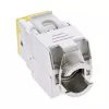 InLine connettore femmina RJ45 Keystone, schermato, Cat.6A, giallo, confezione da 8