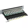 InLine patch panel 10 pollici Cat.6 12 porte 1U nero RAL9005