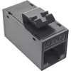 InLine connettore femmina RJ45 Keystone, non schermato, Cat.6A, confezione da 8, nero