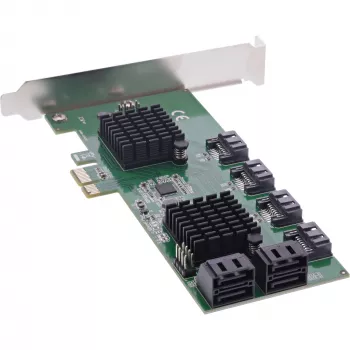 InLine scheda interfaccia, controller 8x SATA 6Gb/s, PCIe 2.0 (PCI Express)