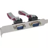 InLine scheda interfaccia 1 porta 25 pin parallela + 2 porte 9 pin seriale PCIe