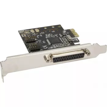 InLine scheda interfaccia 1 porta 25 pin parallela + 2 porte 9 pin seriale PCIe