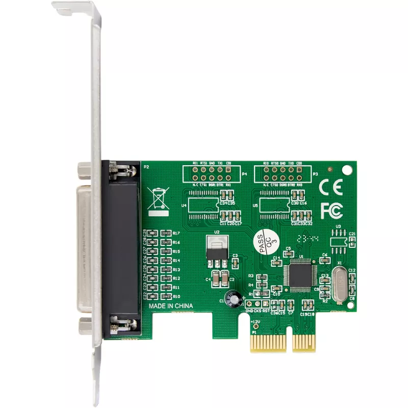 Adattatore parallelo interno InLine 76625E PCIe connettore maschio WCH CH382L