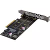 InLine 76660N scheda interfaccia M.2 interna PCIe maschio 64 Gbit/s