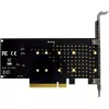 InLine 76660N scheda interfaccia M.2 interna PCIe maschio 64 Gbit/s