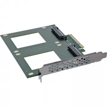 InLine 76660P adattatore U.2 interno PCIe connettore maschio 4 Gbit/s 3,3 V