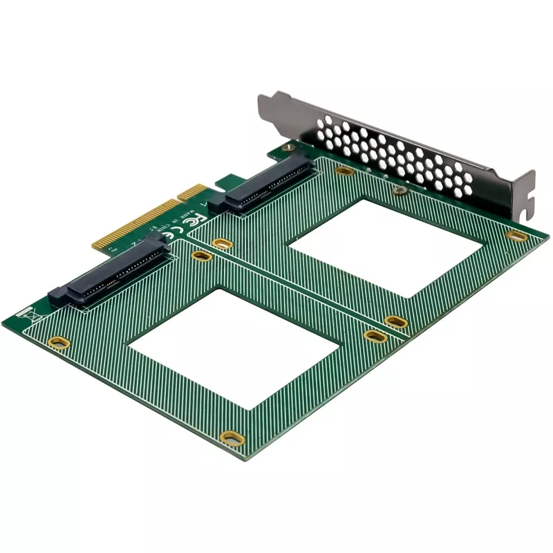 InLine 76660P adattatore U.2 interno PCIe connettore maschio 4 Gbit/s 3,3 V