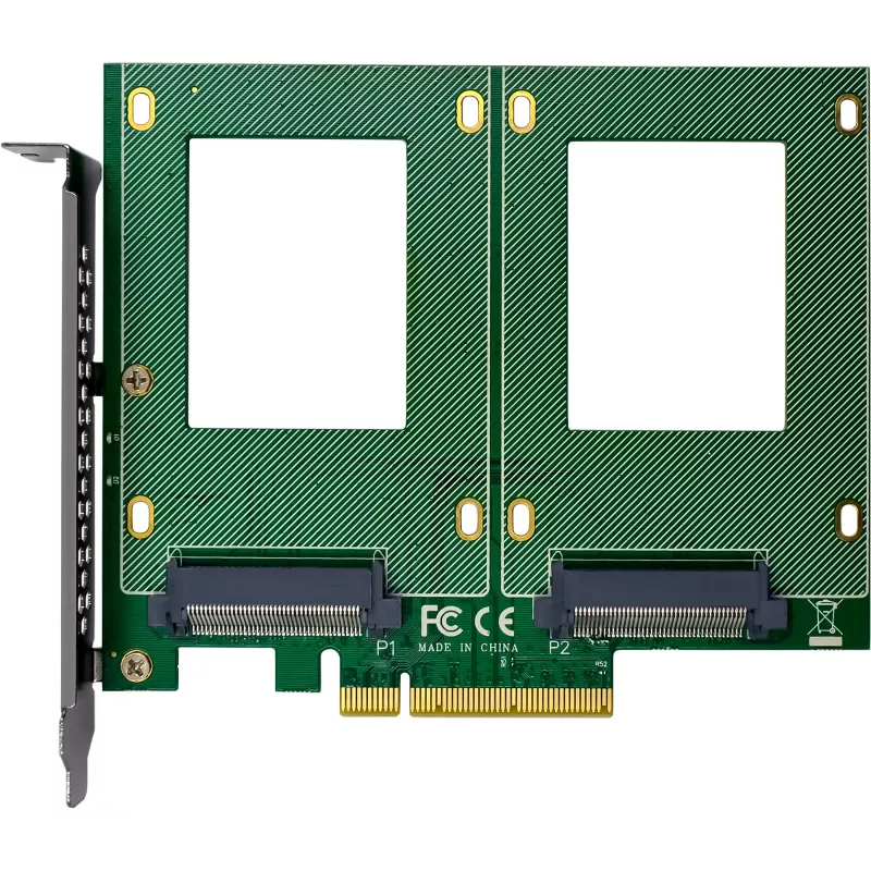 InLine 76660P adattatore U.2 interno PCIe connettore maschio 4 Gbit/s 3,3 V