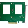 InLine 76660P adattatore U.2 interno PCIe connettore maschio 4 Gbit/s 3,3 V
