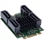 InLine 76660U scheda interfaccia SATA interna M.2 su SATA 6 Gbit/s