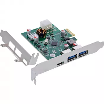 InLine 76661M scheda interfaccia/adattatore interno USB 3.2 Gen 1 (3.1 Gen 1), USB Type-C