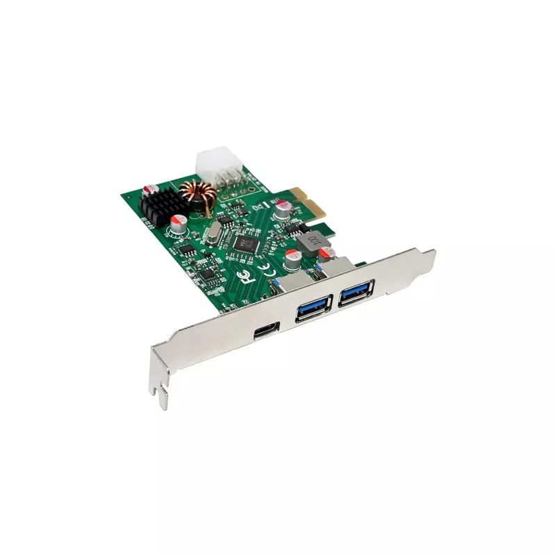 InLine 76661M scheda interfaccia/adattatore interno USB 3.2 Gen 1 (3.1 Gen 1), USB Type-C