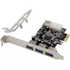 InLine 76662D scheda di interfaccia/adattatore interno Molex 4 pin, USB 3.2 Gen 1 (3.1 Gen 1)