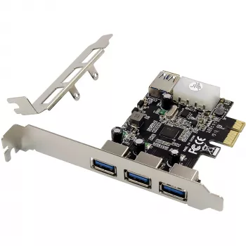 InLine 76662D scheda di interfaccia/adattatore interno Molex 4 pin, USB 3.2 Gen 1 (3.1 Gen 1)