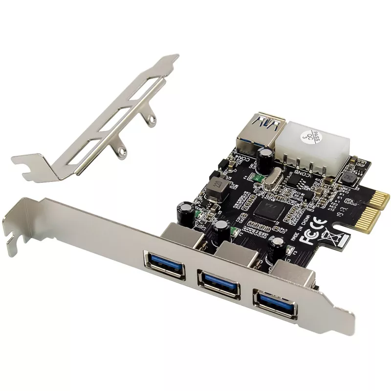 InLine 76662D scheda di interfaccia/adattatore interno Molex 4 pin, USB 3.2 Gen 1 (3.1 Gen 1)