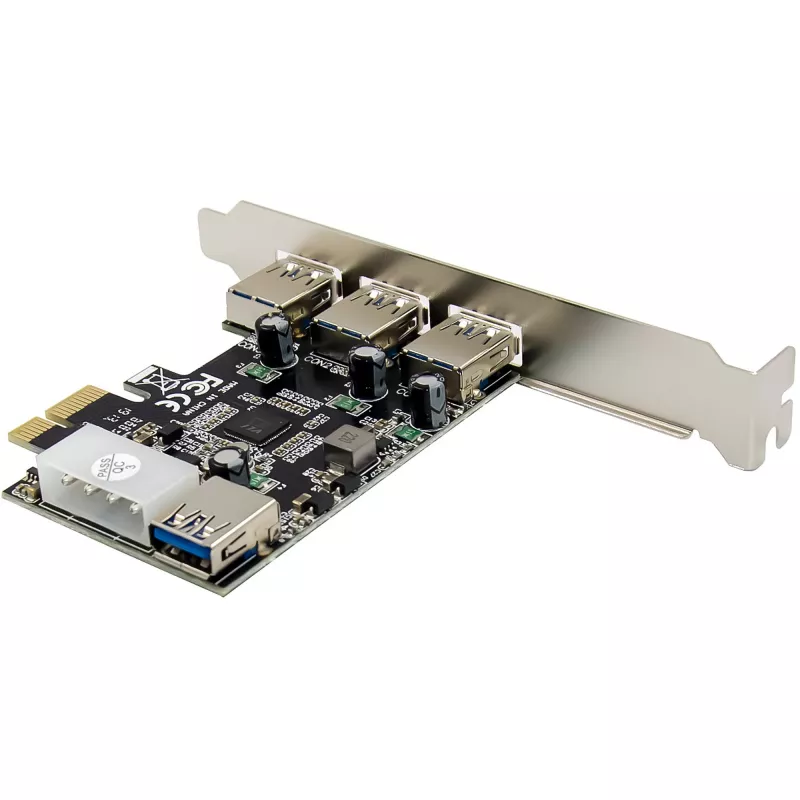 InLine 76662D scheda di interfaccia/adattatore interno Molex 4 pin, USB 3.2 Gen 1 (3.1 Gen 1)