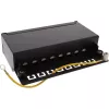 InLine patch panel Cat.6A per montaggio a tavolo/parete 8 porte nero RAL9005