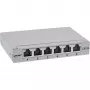 InLine patch panel Cat.6A 0,5HE 6 porte, da tavolo/parete/guida, grigio con protezione antipolvere