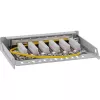 InLine patch panel Cat.6A 0,5HE 6 porte, da tavolo/parete/guida, grigio con protezione antipolvere
