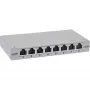 InLine patch panel Cat.6A 0,5HE 8 porte, da tavolo/parete/guida, grigio, protezione antipolvere