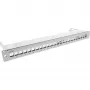 InLine patch panel vuoto con estrazione 19 pollici 24 porte 1U grigio chiaro