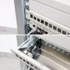 InLine patch panel vuoto con estrazione 19 pollici 24 porte 1U grigio chiaro