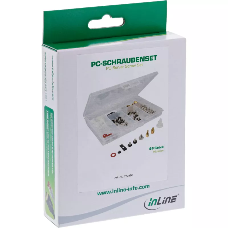Set viti InLine 77789C 96 pz. PC e server