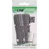 InLine 94001 connettore per fili Standard4/MC4/PV4 nero connettore maschio/femmina