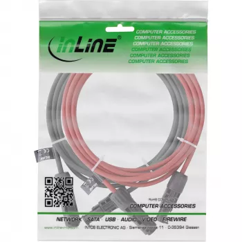 Cavo per media tensione InLine 95407 rosso nero 1500V 7,5 m