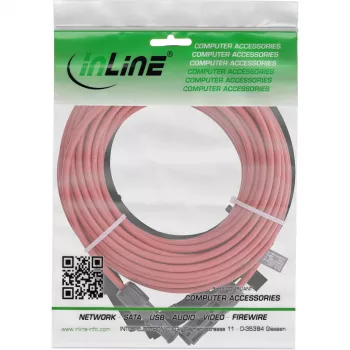 Cavo per media tensione InLine 95415 1500V 15 m rosso nero