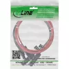 InLine 95601 Set di prolunga per cavo solare con connettore solare, 6mm², nero/rosso, 1 m