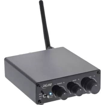 InLine ricevitore audio Bluetooth 5.3 con amplificatore da 96 Watt