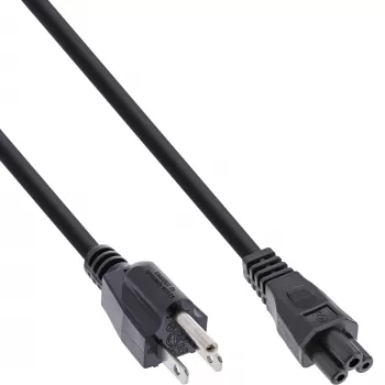 InLine B-16656U cavo di alimentazione nero 2 m NEMA 5-15 IEC C5