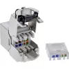 InLine confezione bulk da 24 jack keystone RJ45 sottili SNAP-In Cat.6A con fascetta fermacavi integrata (B-76202P)