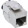 InLine B-76202Q Presa Keystone RJ45 Slim, Cat.8.1, confezione bulk da 24