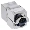 InLine B-76202Q Presa Keystone RJ45 Slim, Cat.8.1, confezione bulk da 24