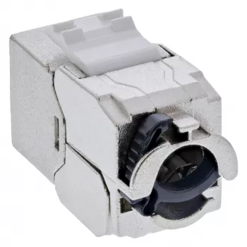 InLine B-76202Q Presa Keystone RJ45 Slim, Cat.8.1, confezione bulk da 24