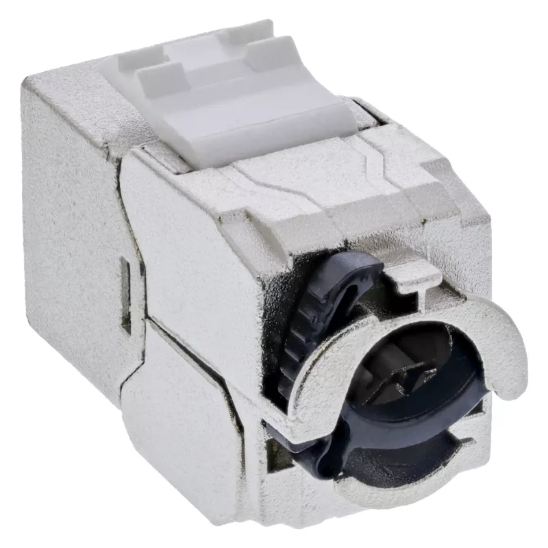 InLine B-76202Q Presa Keystone RJ45 Slim, Cat.8.1, confezione bulk da 24