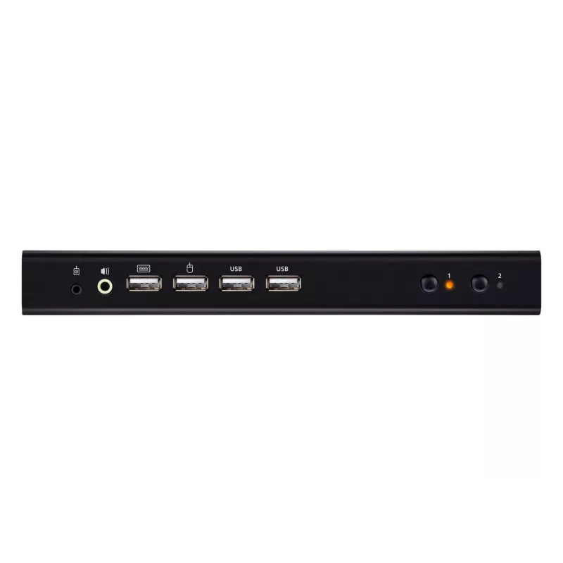 ATEN switch KVMP 2 porte USB 4K HDMI dual-display (cavi inclusi)